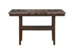 D4355 BROWN BAR TABLE