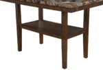 D4355 BROWN BAR TABLE - Image 4