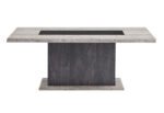 D8030 DINING TABLE WITH STORAGE DRAWERS AND STORAGE DOOR