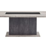 D8030 DINING TABLE WITH STORAGE DRAWERS AND STORAGE DOOR
