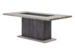 D8030 DINING TABLE WITH STORAGE DRAWERS AND STORAGE DOOR - Image 2