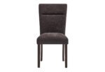 D8212 DINING TABLE WITH 4 D8212 DINING CHAIRS BROWN - Image 5