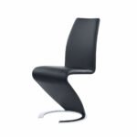 D9002 BLACK DINING CHAIR