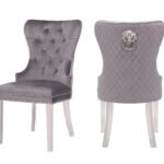 SIMBA STAINLESS STEEL LEGS DARK GRAY - 2 CHAIRS PER BOX