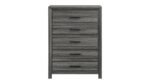 DENVER TWIN 5 PC BEDROOM SET IN GRAY - Image 6