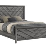 DENVER TWIN BED IN GRAY
