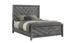 DENVER TWIN 5 PC BEDROOM SET IN GRAY - Image 2