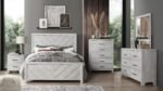 DENVER FULL 4 PC BEDROOM SET RUSTIC NATURAL - Image 2