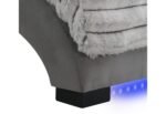DOMINIC NICKEL/GREY 36 CHAISE WITH USB - Image 3