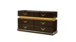 DUNHILL KING 4 PC BEDROOM SET IN BROWN - Image 3