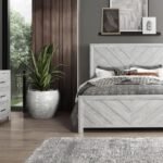 DENVER FULL 4 PC BEDROOM SET RUSTIC NATURAL