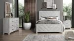 DENVER FULL 4 PC BEDROOM SET RUSTIC NATURAL