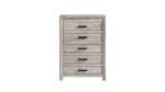 DENVER FULL 4 PC BEDROOM SET RUSTIC NATURAL - Image 8