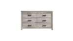 DENVER FULL 4 PC BEDROOM SET RUSTIC NATURAL - Image 5