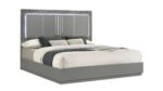 ELARA QUEEN 4 PC BEDROOM SET IN GRAY - Image 6