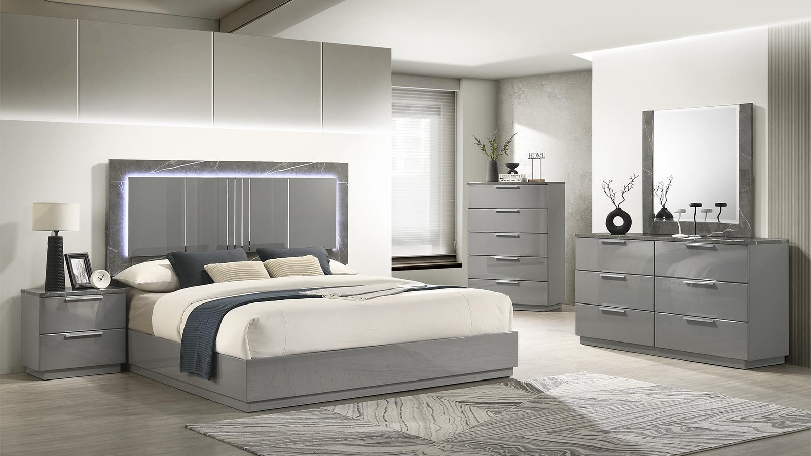 ELARA_5pc_59_1500_975.jpg ELARA QUEEN 4 PC BEDROOM SET IN GRAY - Image 1