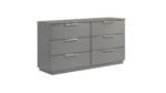 ELARA QUEEN 4 PC BEDROOM SET IN GRAY - Image 3
