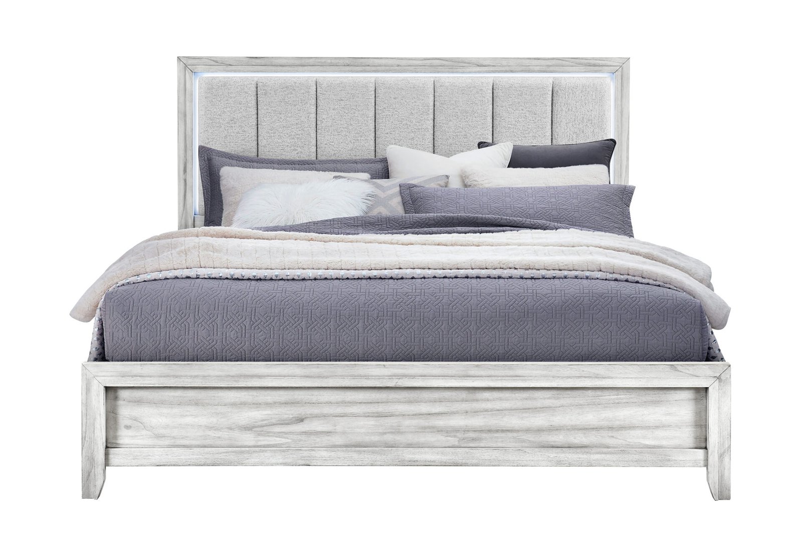 ELSIE-GREY-KB-1-1.jpg ELSIE GREY KING BED WITH LED - Image 1