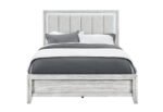ELSIE GREY QUEEN BED WITH LED