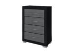 EMMA BLACK/GREY CHEST - Image 2