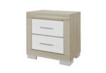 EMMA NATURAL/WHITE NIGHTSTAND - Image 2