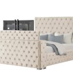 ENCORE QUEEN BED BEIGE