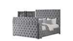 ENCORE KING 4PC BEDROOM SET IN GRAY - Image 2