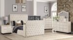 ENCORE KING 4PC BEDROOM SET IN BEIGE - Image 2