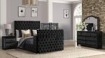 ENCORE KING 4PC BEDROOM SET IN BLACK