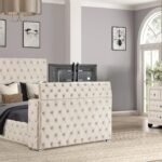 ENCORE KING 4PC BEDROOM SET IN BEIGE