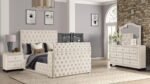 ENCORE KING 4PC BEDROOM SET IN BEIGE