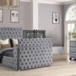 ENCORE KING 4PC BEDROOM SET IN GRAY