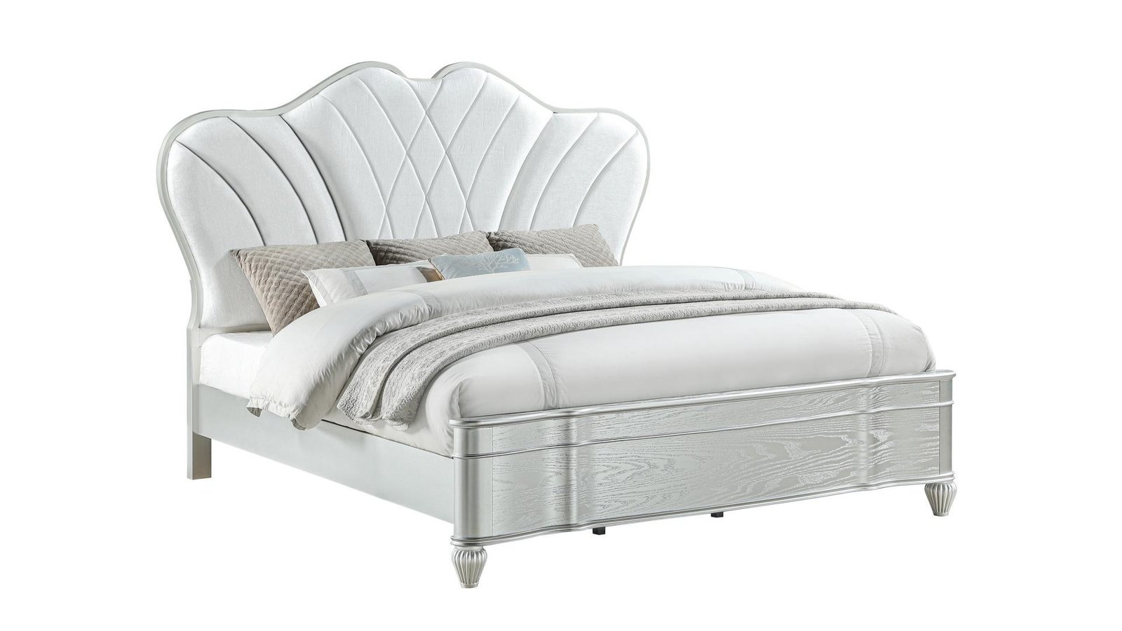 EROS1__1__84_1500_975-1.jpg EROS QUEEN BED SILVER - Image 1