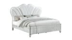 EROS QUEEN 4PC BEDROOM SET SILVER - Image 3