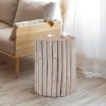 ET1009-16-15 / JN-001-W END TABLE WHITE WASH