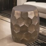 ET-101-25-18 END TABLE GOLD