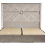 ETERNITY KING BED IN BEIGE