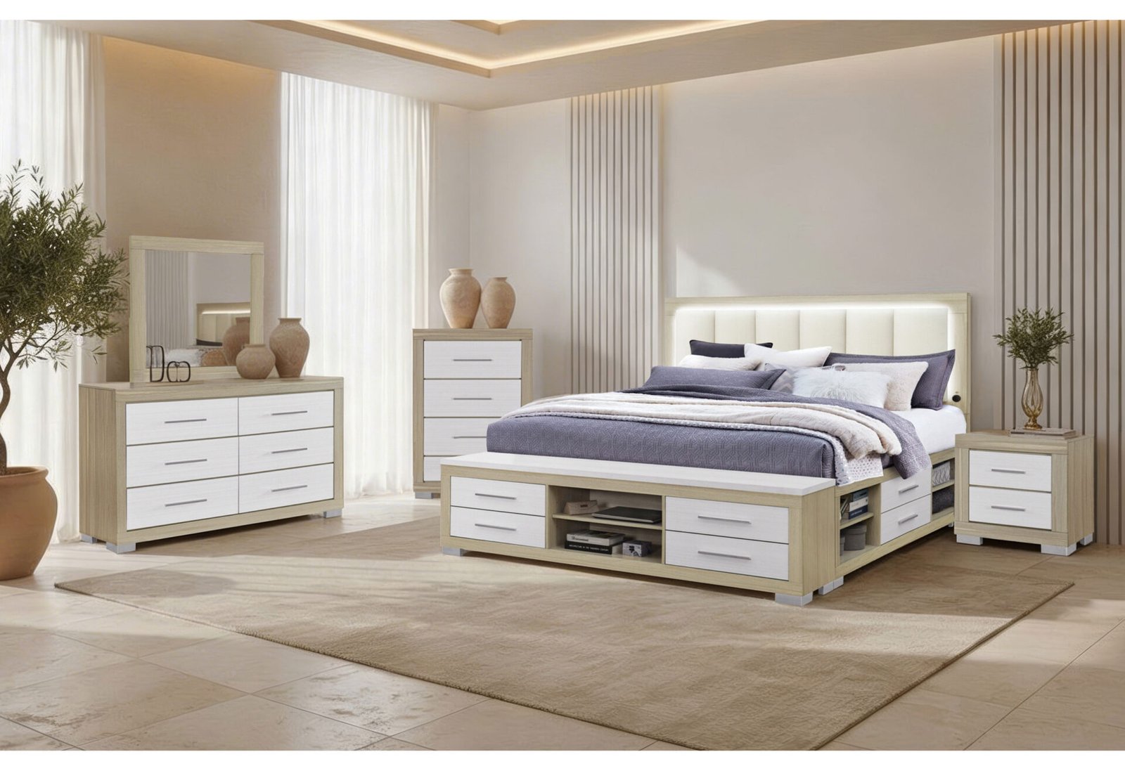 Emma-Natural-New-RSC-1.jpg EMMA NATURAL/WHITE KING BED GROUP - Image 1