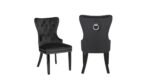 ERICA WOOD LEGS DARK GRAY - 2 CHAIRS PER BOX - Image 3