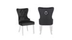 ERICA STAINLESS STEEL LEGS DARK GRAY - 2 CHAIRS PER BOX - Image 2