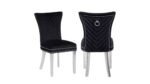 EVA STAINLESS STEEL LEGS DARK GRAY - 2 CHAIRS PER BOX - Image 3