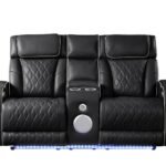 FORTUNER LOVESEAT BLACK