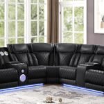 FORTUNER SECTIONAL BLACK