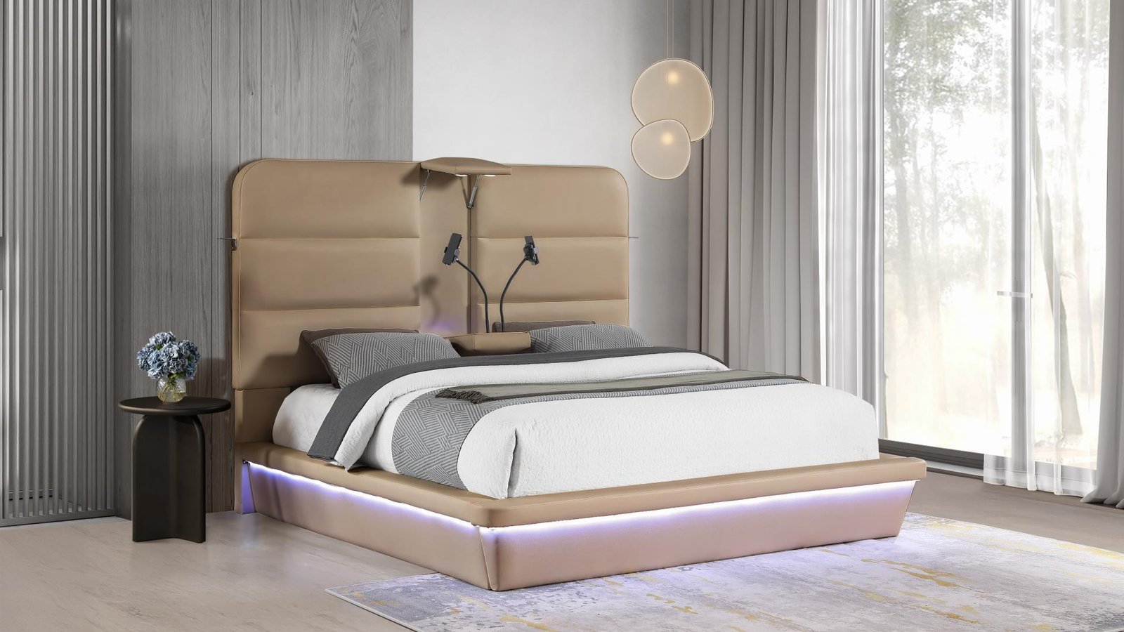 FUTURA_F2581__14__1500_975.jpg FUTURA KING BED CARAMEL - Image 1
