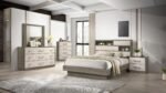 GEM FULL 4 PC BEDROOM SET IN GRAY - Image 2