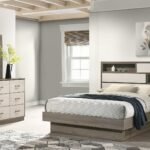 GEM FULL 4 PC BEDROOM SET IN GRAY