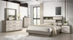 GEM FULL 4 PC BEDROOM SET IN GRAY - Image 3