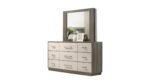 GEM FULL 4 PC BEDROOM SET IN GRAY - Image 6