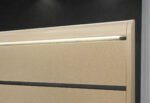 GENESIS GOLD QUEEN BED WITH LED - Image 3