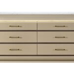 GENESIS GOLD DRESSER WITH LED